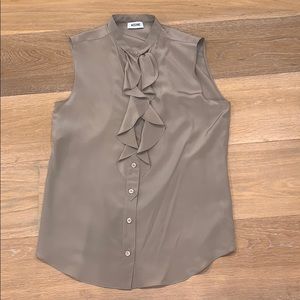 Moschino silk sleeveless top